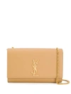 Saint Laurent Kate Small Bag In Neutrals