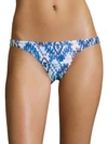 Melissa Odabash Martinique Bikini Bottom In Denim Blue
