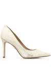 Sam Edelman Golden Leather Pumps