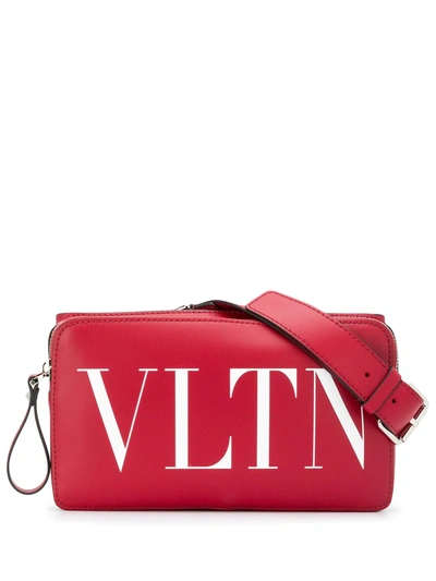 Valentino Garavani Vltn Belt Bag In Red