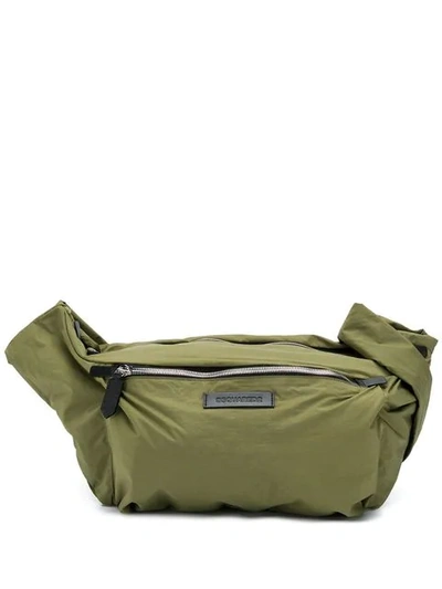 Dsquared2 Military-style Belt Bag In Green