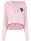 Andrea Bogosian Embroidered Sweatshirt In Pink