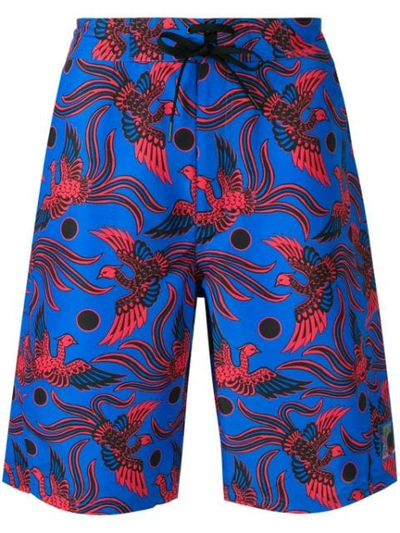 Kenzo Beach Shorts And Pants In Blue