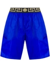 Versace Medusa Swim Shorts In Blue