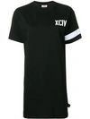 Gcds Logo T-shirt Dress In Black