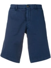 Moncler Chino Shorts In Blue