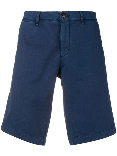 Moncler Chino Shorts In Blue