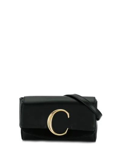 Chloé C Belt Bag In Black