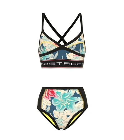 Etro Printed Bikini In Pink