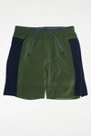 Fourlaps Bolt Short 7" In Army Green, Men's At Urban Outfitters In Multi