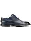 Dolce & Gabbana Brogue Detail Derby Shoes - Blue