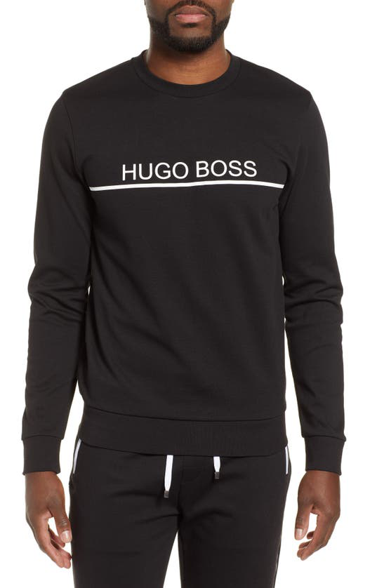 Hugo Boss Tracksuit Sweatshirt In Black | ModeSens