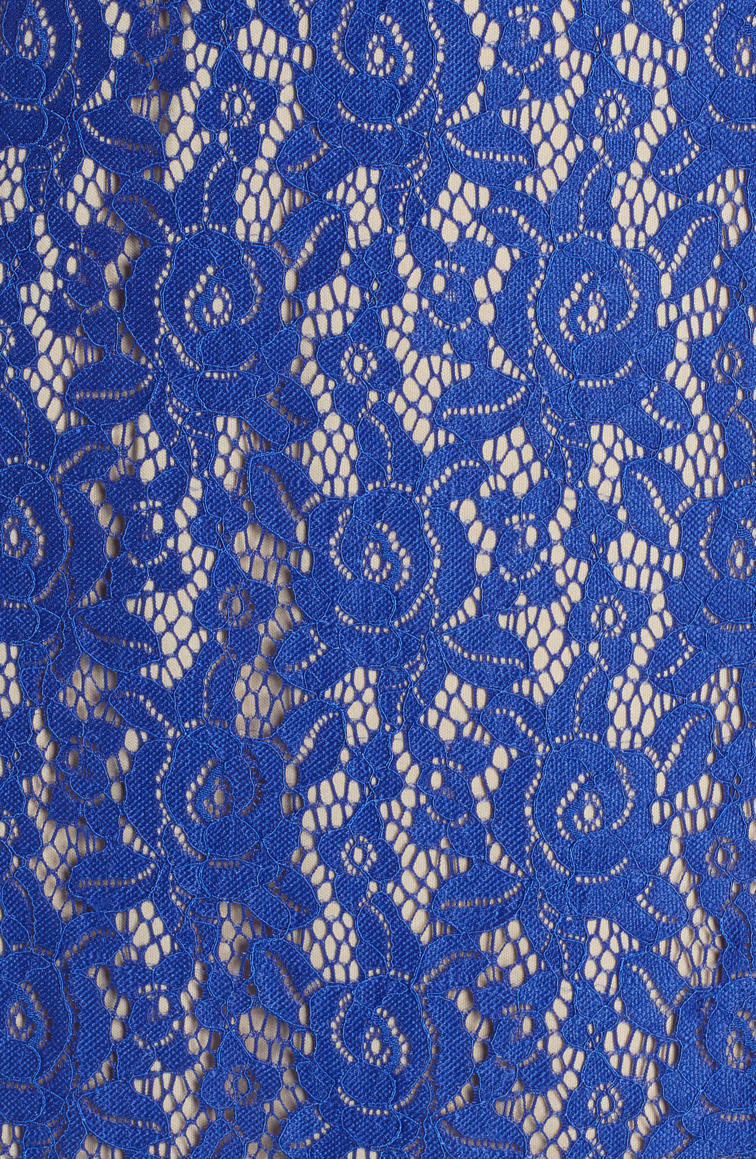 eliza j cap sleeve lace sheath dress