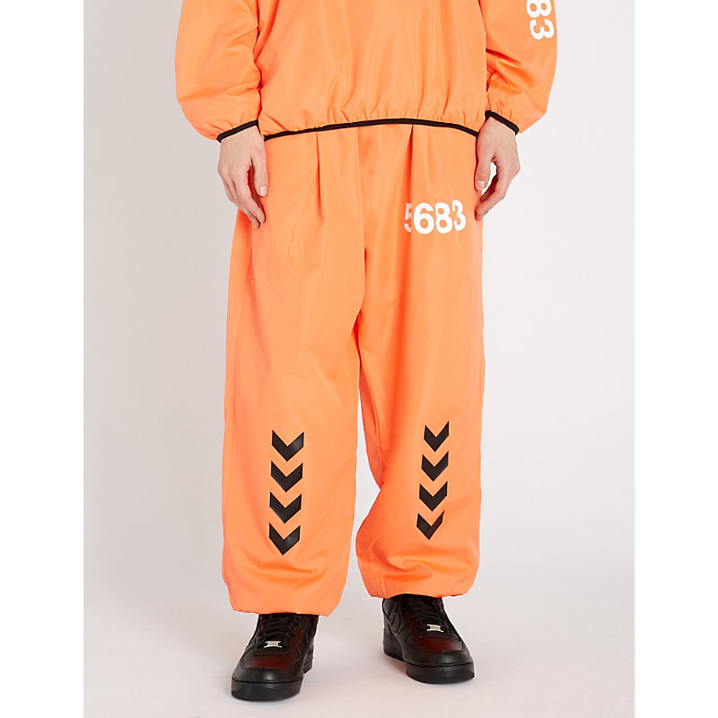 hummel tracksuit bottoms mens