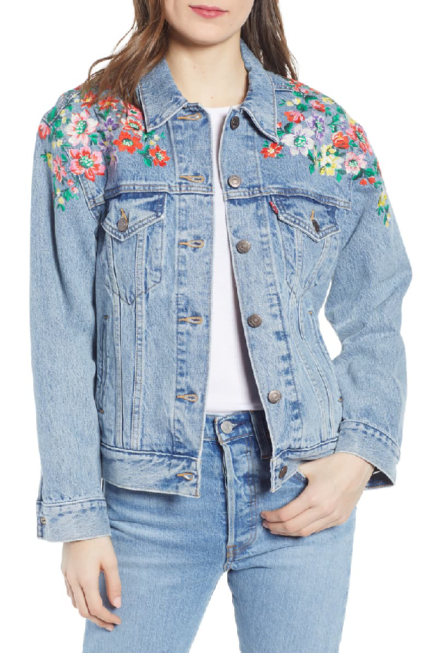 levi's ex boyfriend trucker jacket review