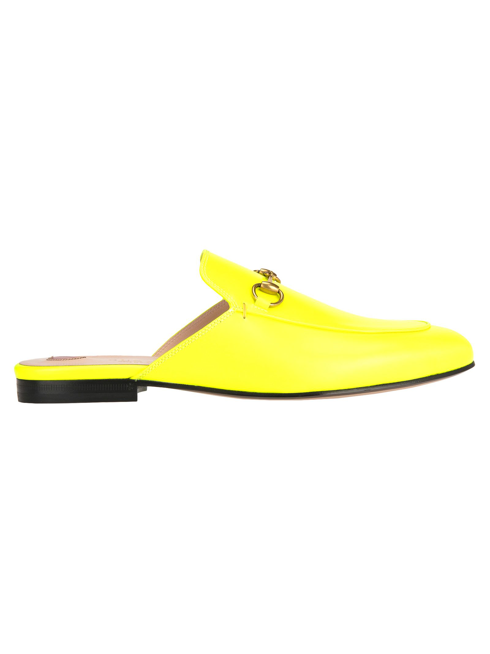 yellow gucci princetown