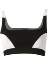 Nagnata Colour Block Bralette In White