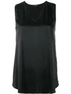 Antonelli Sleeveless Blouse In Black