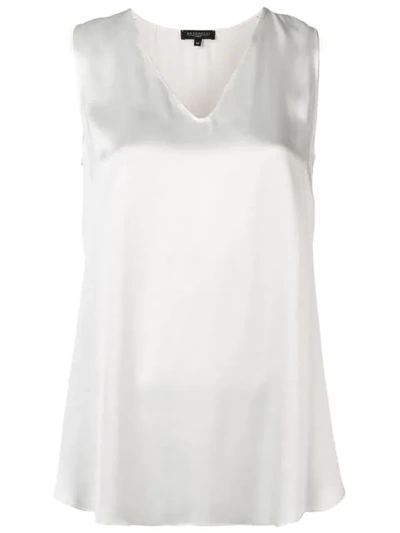 Antonelli Sleeveless Blouse In White
