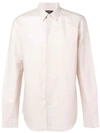 Theory Irving Button Shirt In Pink