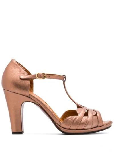 Chie Mihara Aloe Posh Sandals In Gold