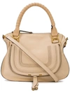 Chloé Marcie Tote Bag In Neutrals