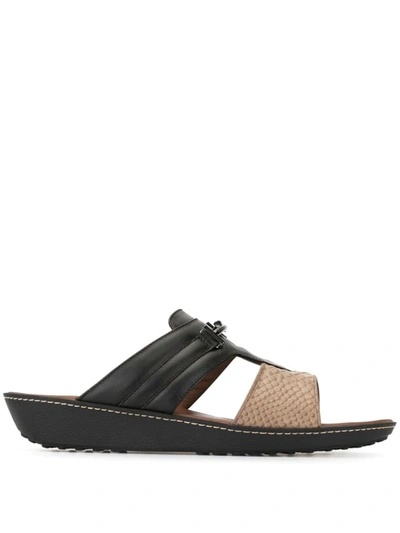 Tod's Slip-on Sandals In Black