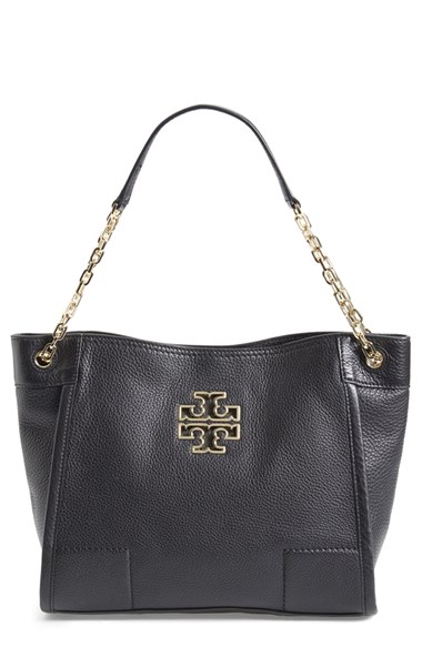 tory burch britten adjustable shoulder bag black