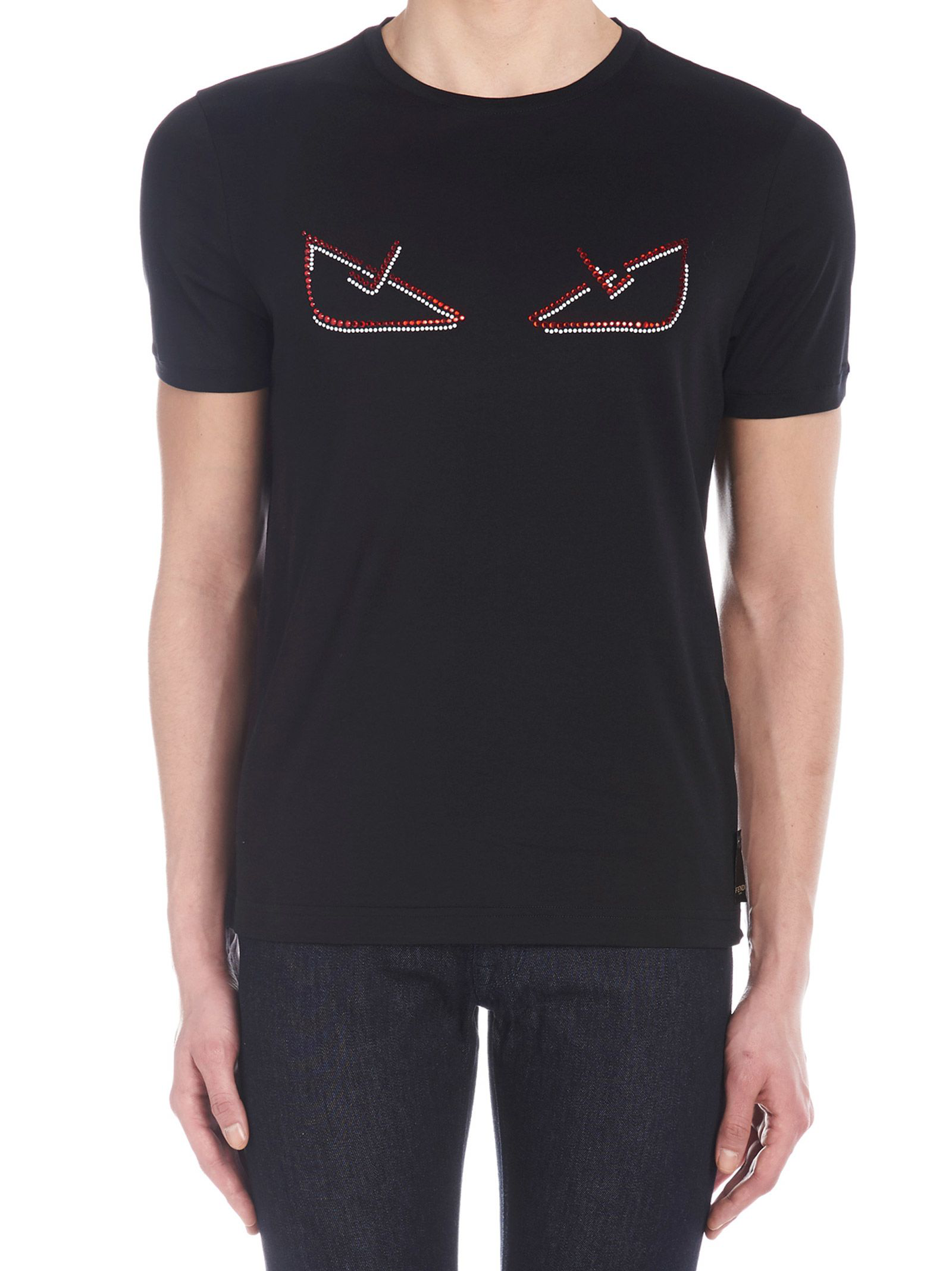 fendi black eyes shirt