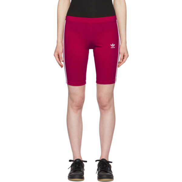 pink adidas cycling shorts