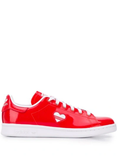 Adidas Originals Stan Smith Sneakers In Red