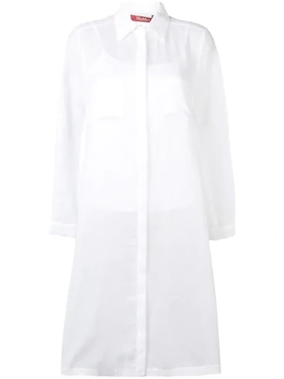 Max Mara Francia Tunic Shirt In White