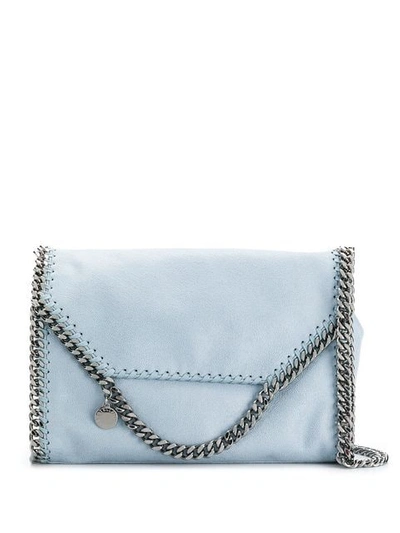 Stella Mccartney Falabella Shoulder Bag In Blue