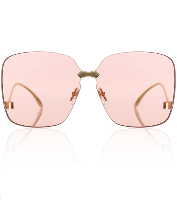 gucci 61mm square sunglasses