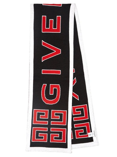 Givenchy 4g Logo Scarf In Multi