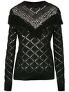 Andrea Bogosian Long Sleeved Top In Black