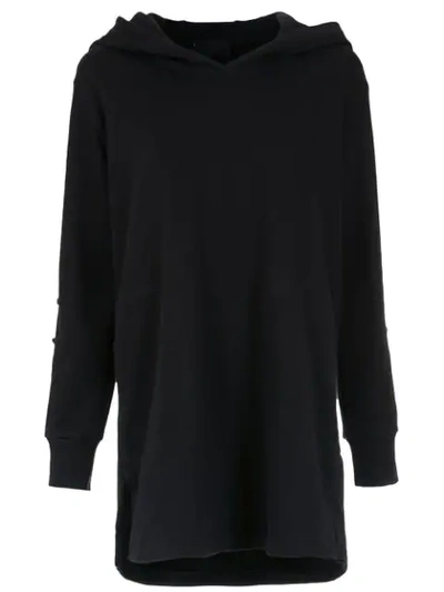 Andrea Bogosian Hooded Dress In Black