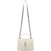 Saint Laurent Collège Bag In White