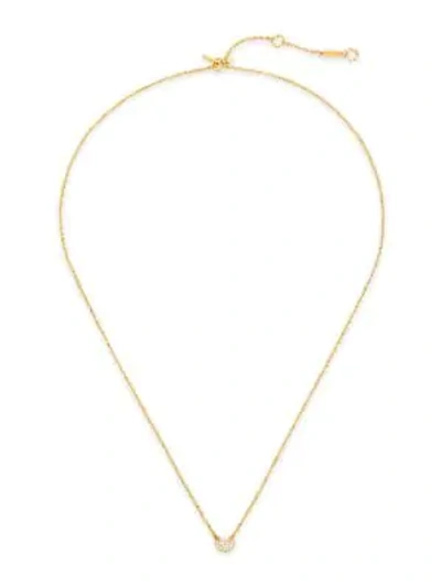 Celara 14k Gold & Diamond Baguette Pendant Necklace