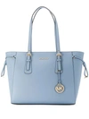 Michael Michael Kors Voyager Tote In Blue