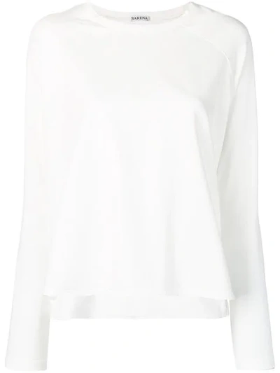 Barena Venezia Long Sleeve Top In White
