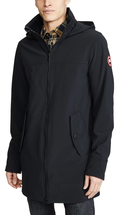 Canada Goose Kent Slim Fit Windproof/water Resistant Jacket In Black