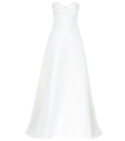 Alex Perry Clementine Gown In White
