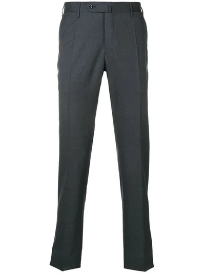 Incotex Slim Tailored Trousers In Grey