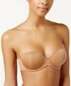 Calvin Klein Black Seductive Comfort Strapless Lace Bra In Bare