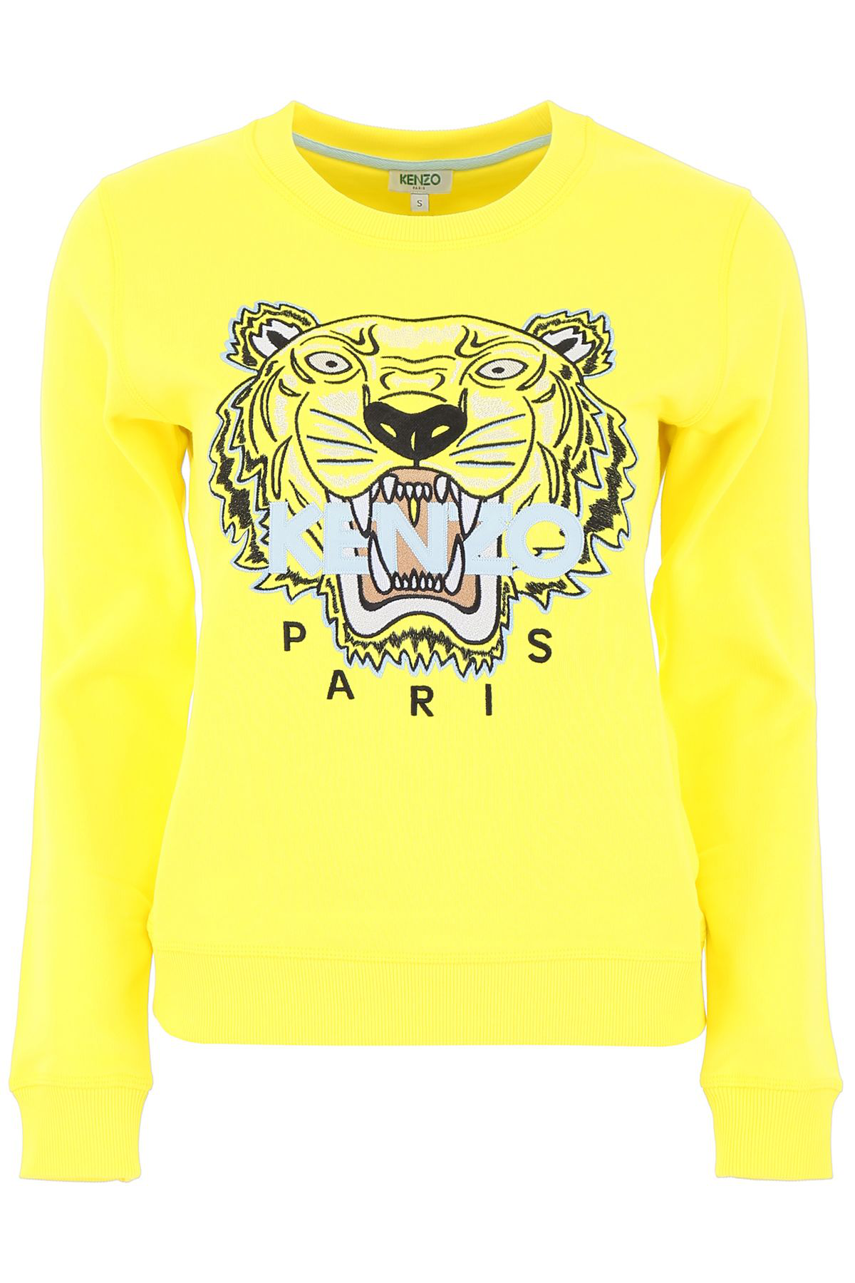 kenzo yellow tiger sweatshirt