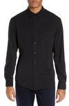 Paige Stockton Classic Fit Long Sleeve Jersey Sport Shirt In Black