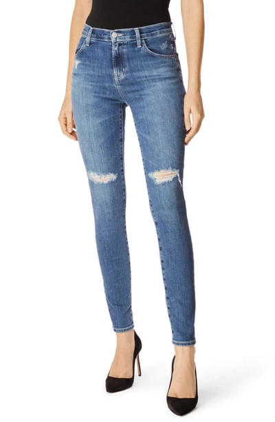 J Brand Maria High-rise Skinny Jeans In Motion