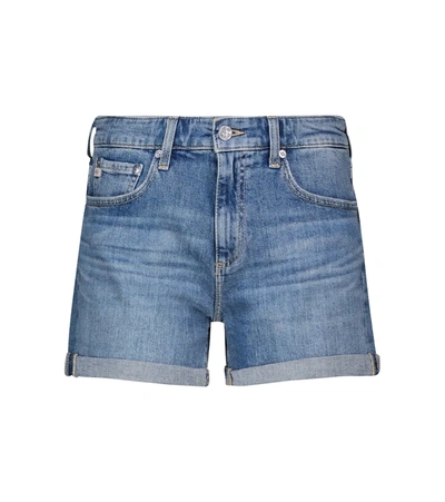 Ag Hailey High-rise Denim Shorts In 11 Years