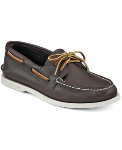 Sperry Men's Authentic Original A/o Boat Shoe Men's Shoes In Brown